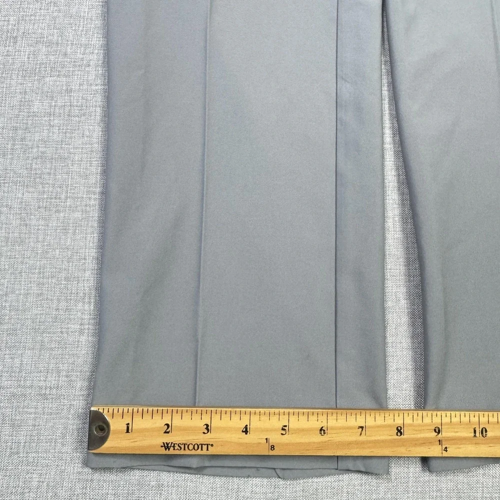 Adidas Golf MOD Chino Pants Mens 36x35 Gray Polyester Spandex Stretch Flat Front